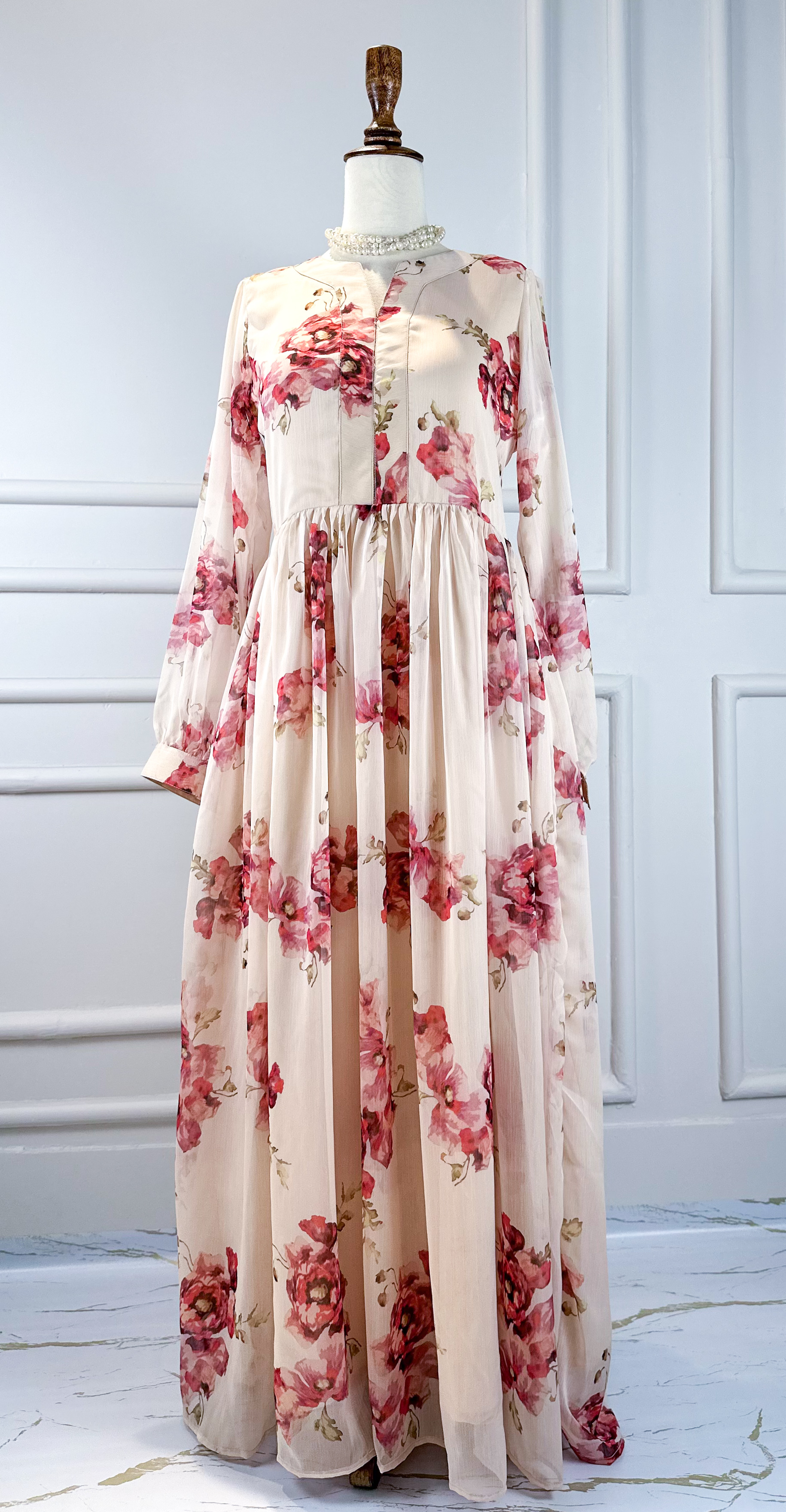 Flute Mint  Maxi Dress