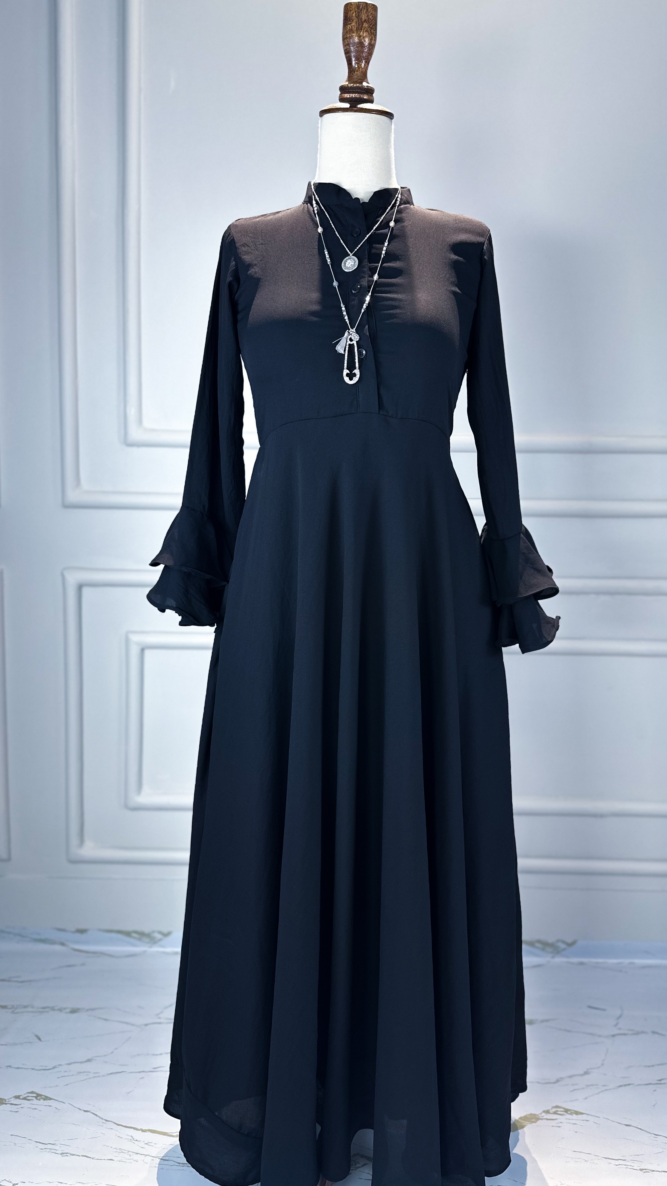 Midnight Grace Maxi dress